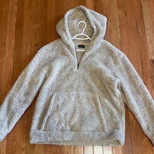 Zara Man Beige Sherpa Jacket